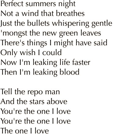 Perfect summers night 